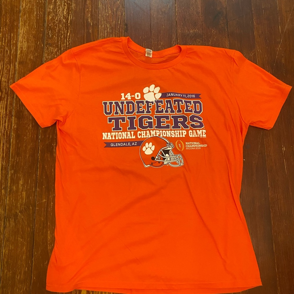 Clemson Tigers Undefeated Season T Shirt